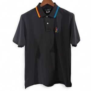 Men's Psycho Bunny Polo Shirt Size Large (7) [See Measurements]